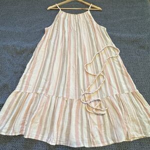 Striped Sleeveless Dress